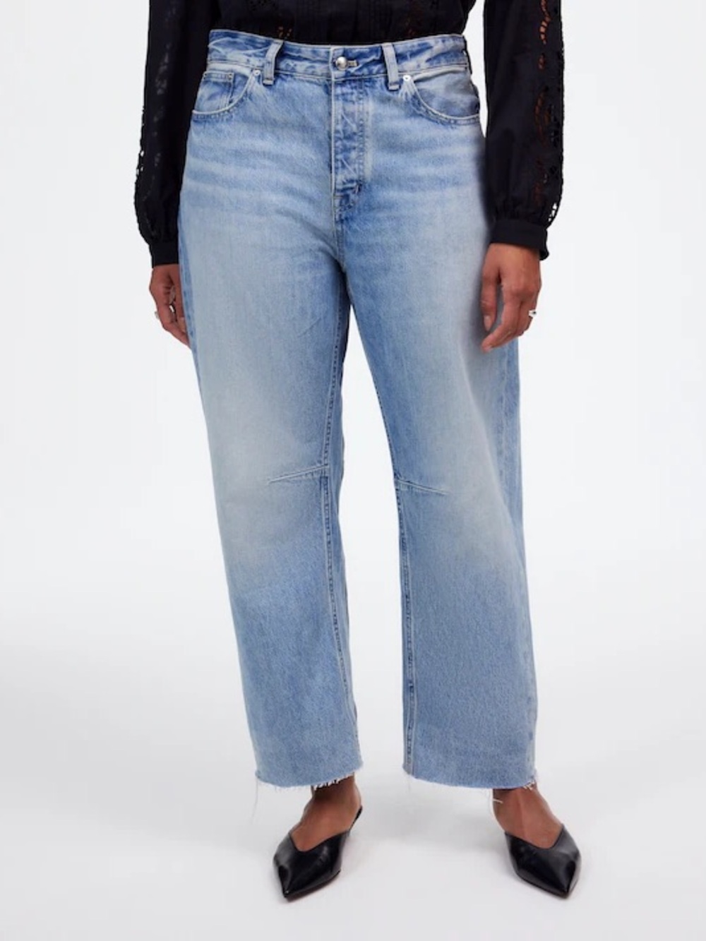 Madewell The Darted Barrel-Leg Jean Women’s 23
